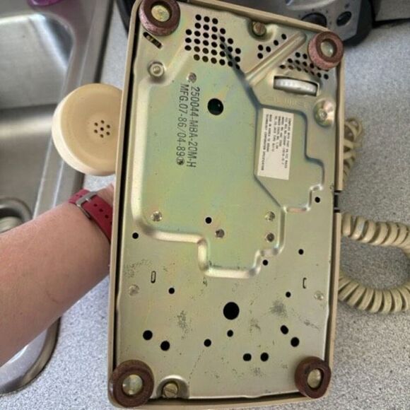 Starplus Vintage Beige Pushbutton Telephone *Works* - Picture 5 of 7